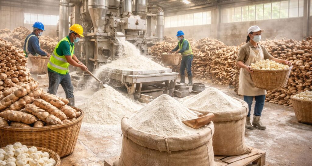 supplier tepung tapioka cikarang green cassava indonesia