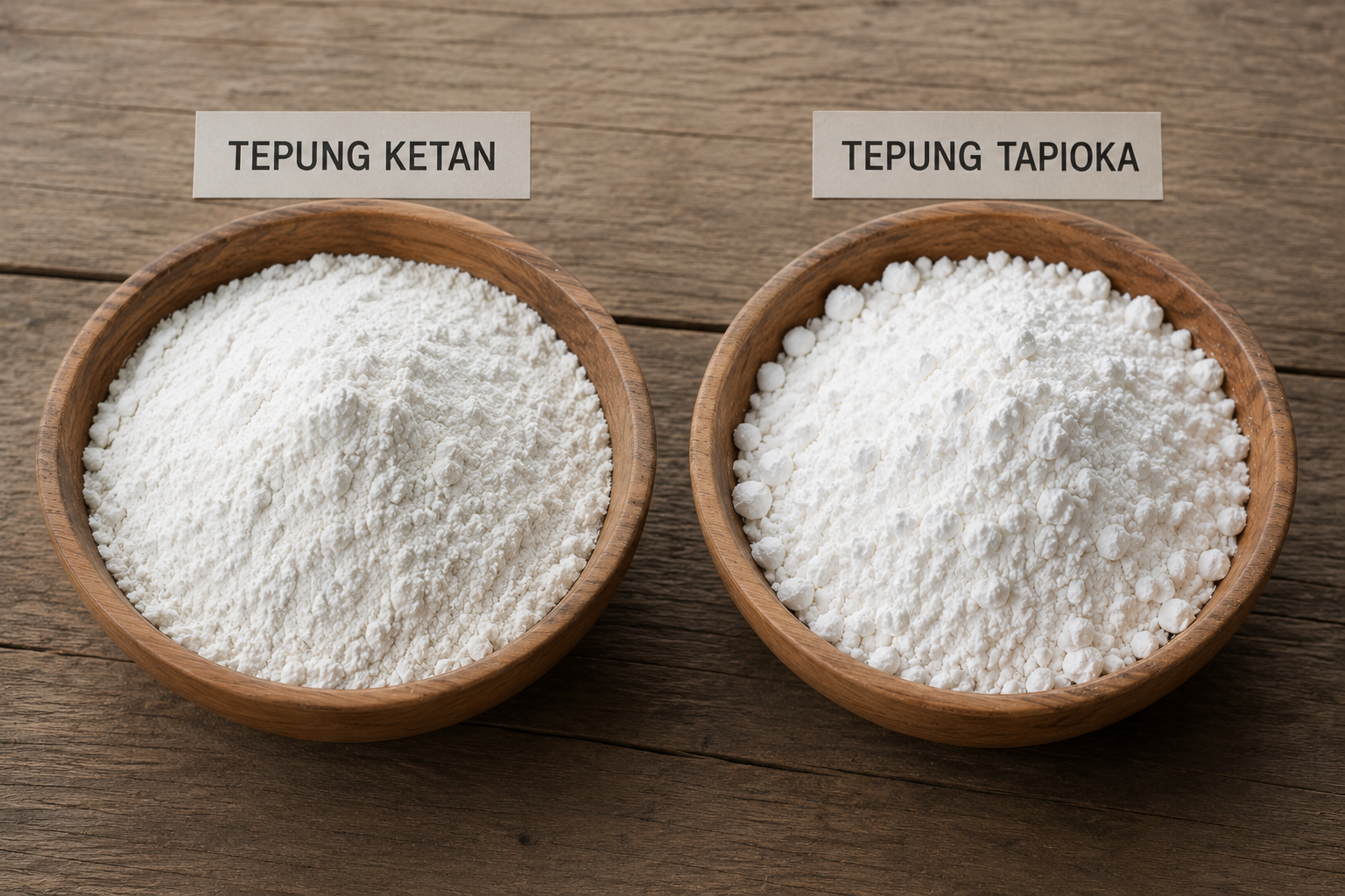 Tepung Ketan dan Tapioka, Samakah Keduanya?