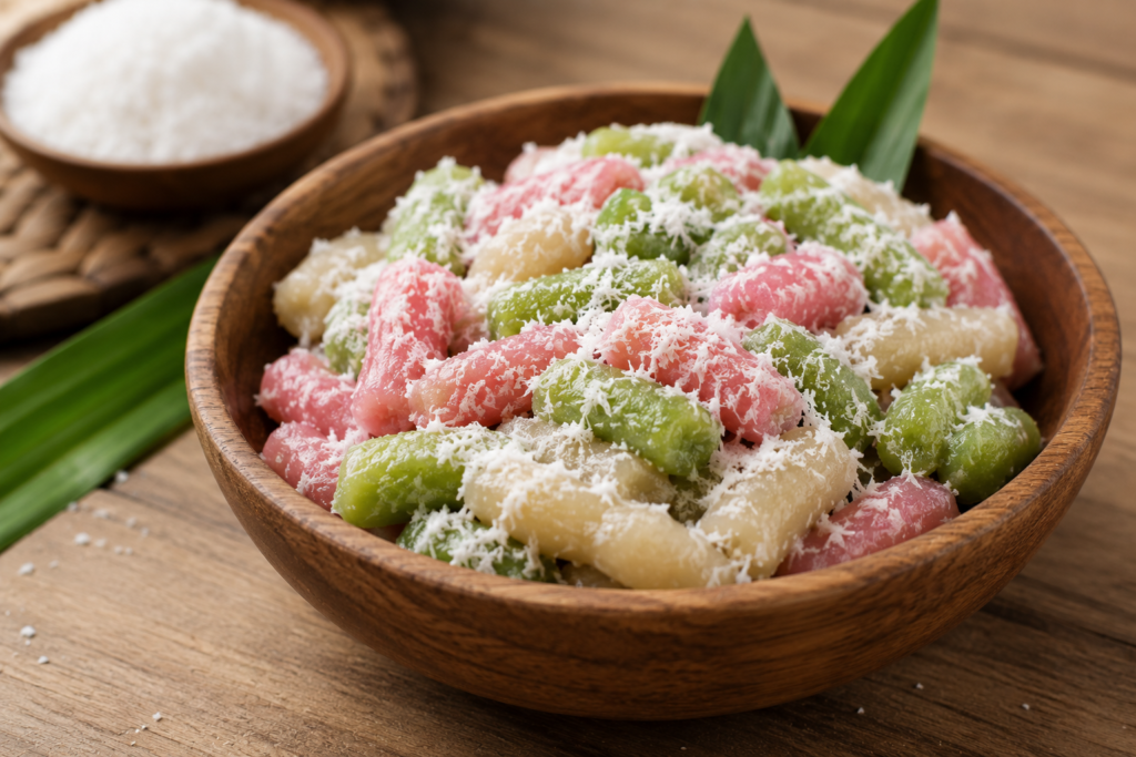 kue tapioka jajanan tapioka cenil tapioka resep tapioka rumahan mudah