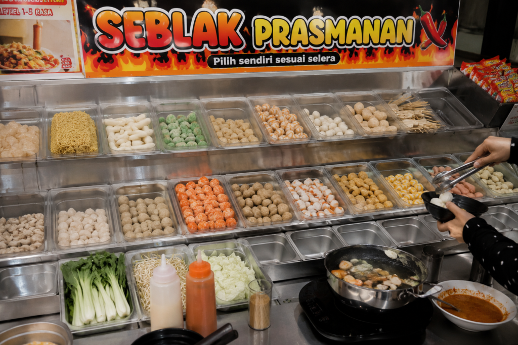 seblak prasmanan peluang usaha kuliner kekinian
