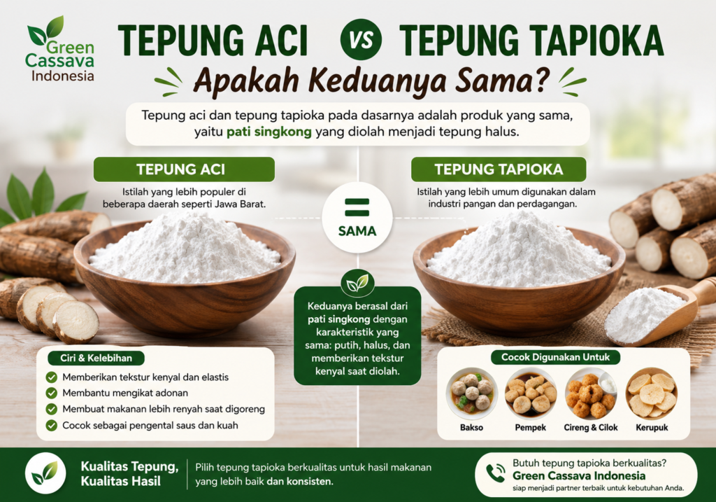 Tepung Aci vs Tepung Tapioka: Apakah Keduanya Sama? becf5096 7fc0 437c ad9d 19670a16db83