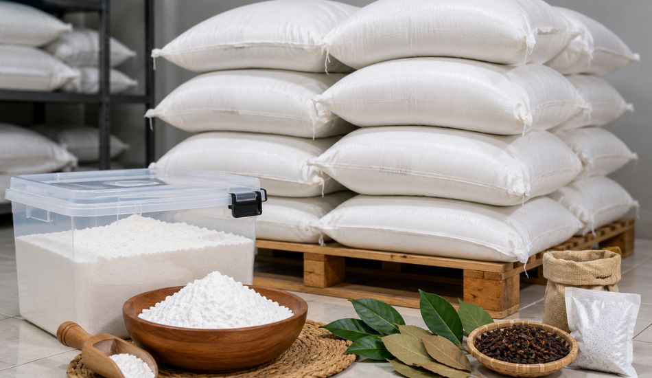 Cara Menyimpan Tepung Tapioka dalam Jumlah Besar untuk UMKM dan Industri