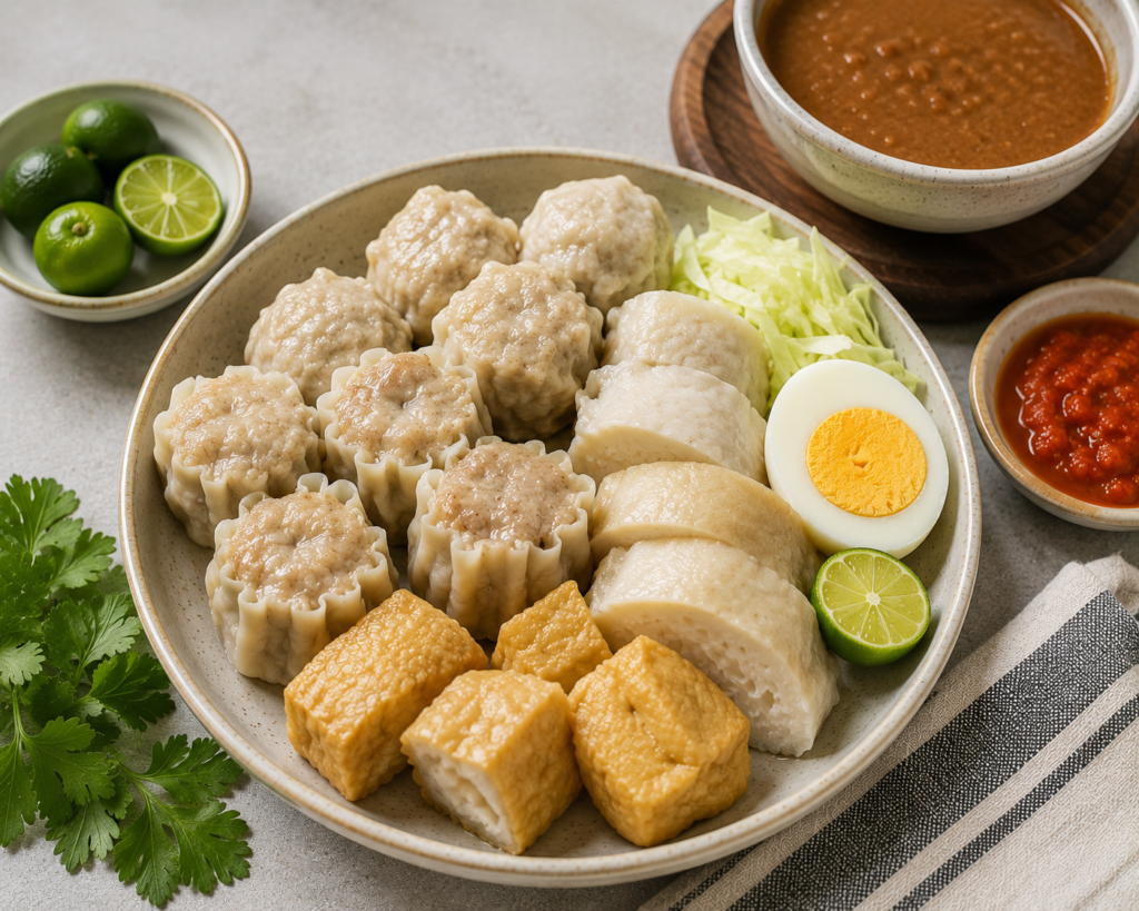 resep siomay bandung tepung tapioka