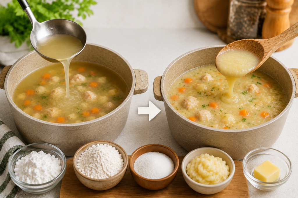 rahasia cara mengentalkan makanan bahan sederhana tepung tapioka kanji aci beras