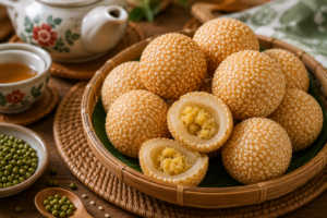 Resep Onde-Onde Wijen yang Renyah dan Kenyal