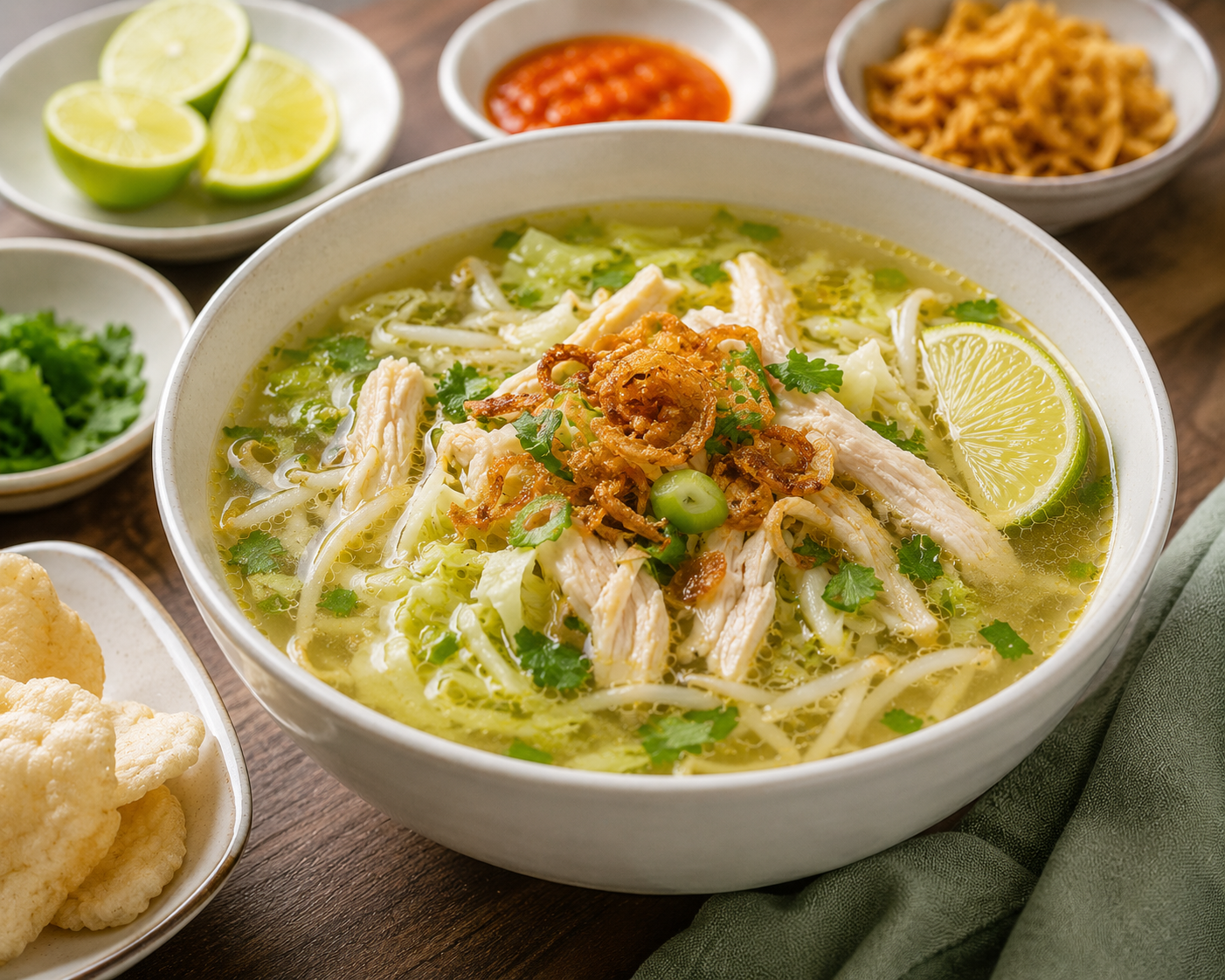 Resep Soto Ayam Bening yang Segar dan Menyehatkan