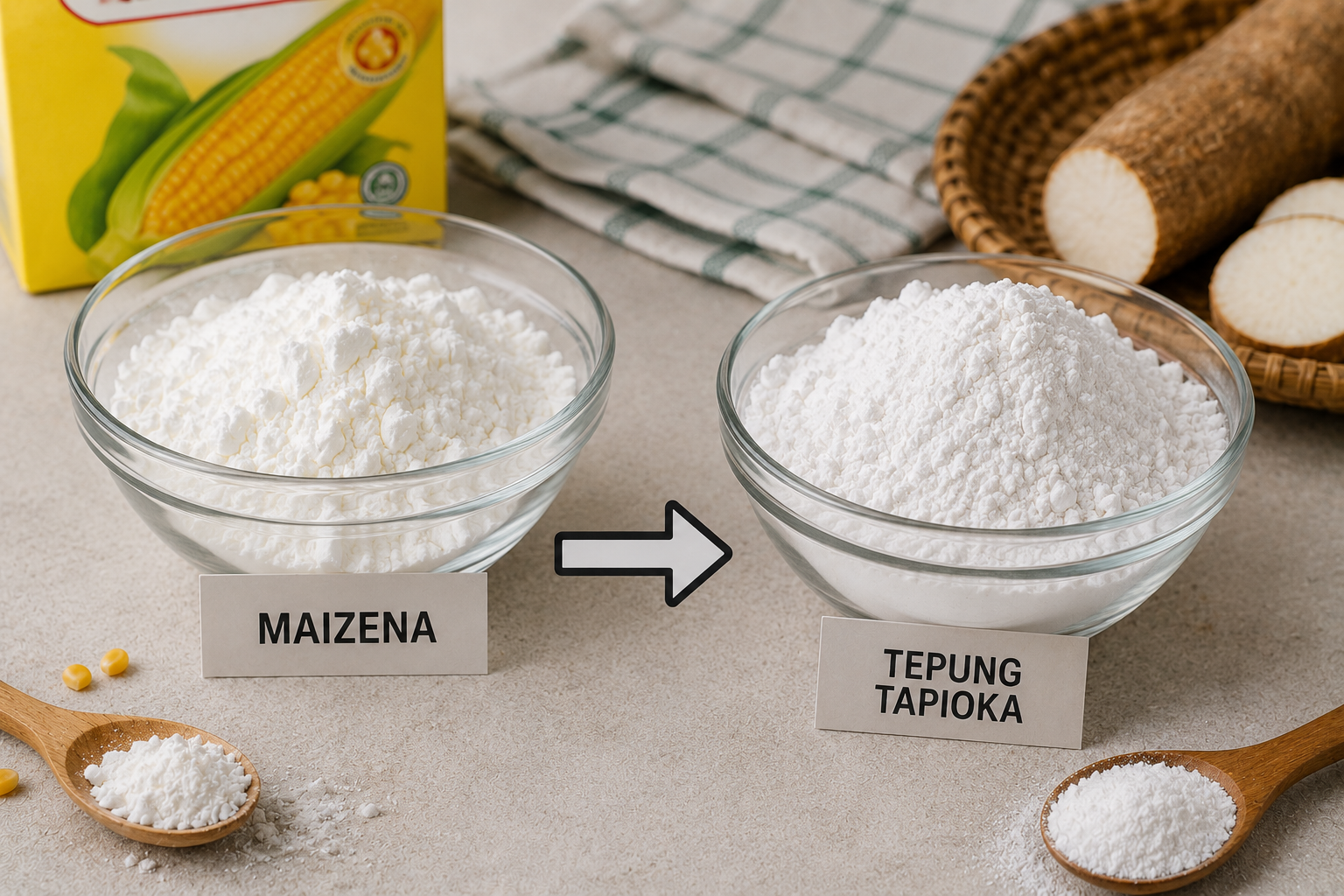 Kehabisan Maizena? Begini Cara Menggantinya dengan Tepung Tapioka