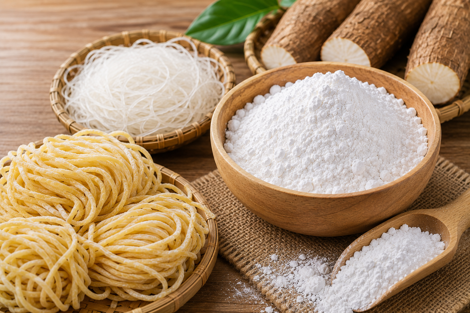 Tepung Tapioka untuk Industri Mie dan Bihun