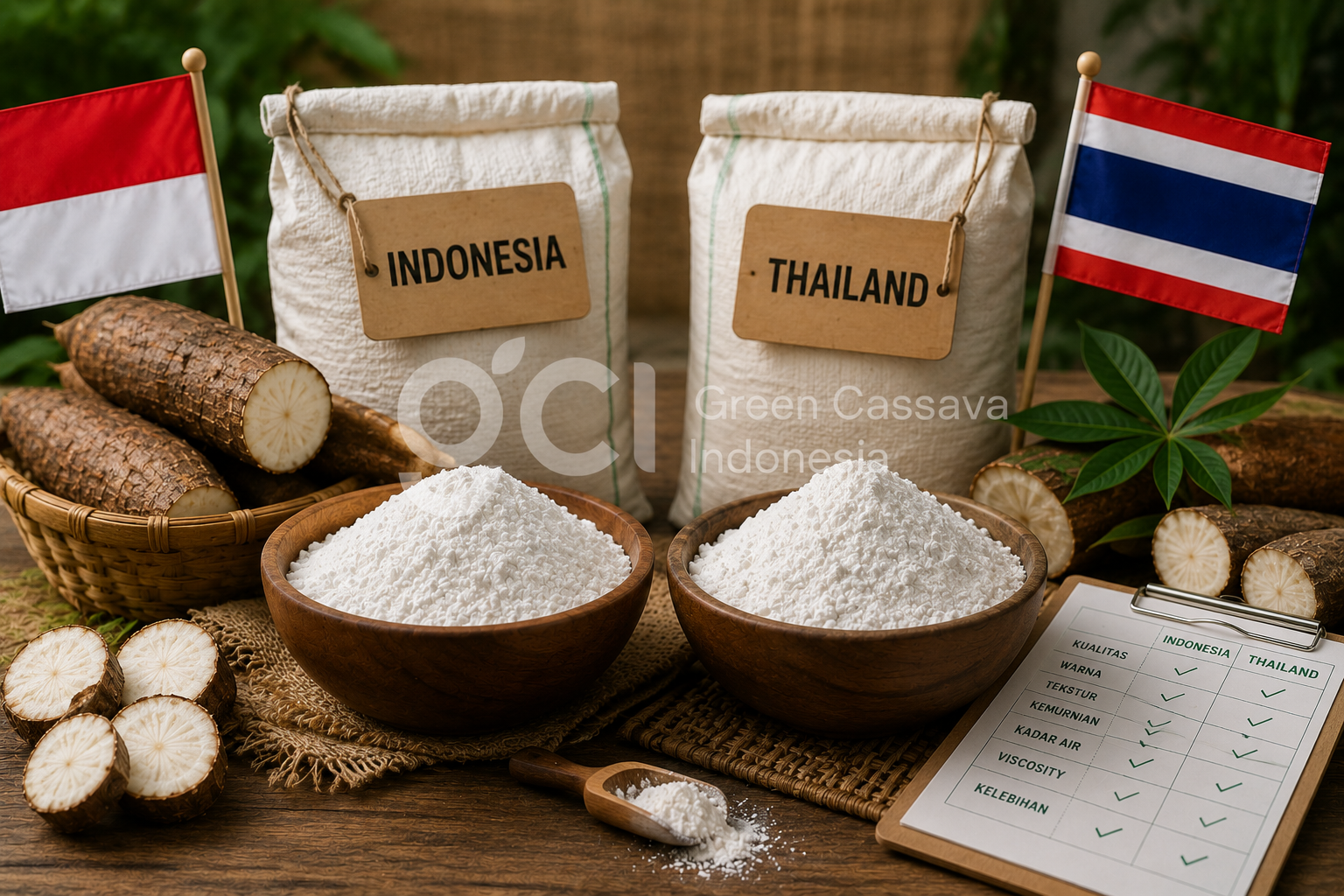 Tapioka Indonesia vs Thailand, Mana yang Lebih Unggul?