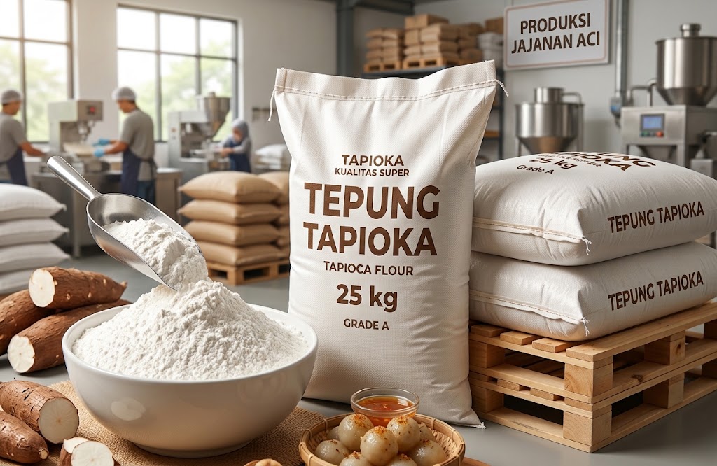 Update Harga Tepung Tapioka Karungan 25 kg: Tips Memilih Bahan Baku Kualitas Super untuk Pabrik & UMKM