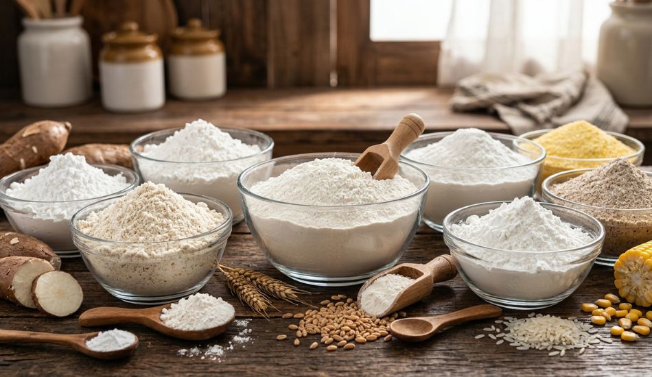 5 jenis tepung dan kegunaannya dalam dunia kuliner serta industri