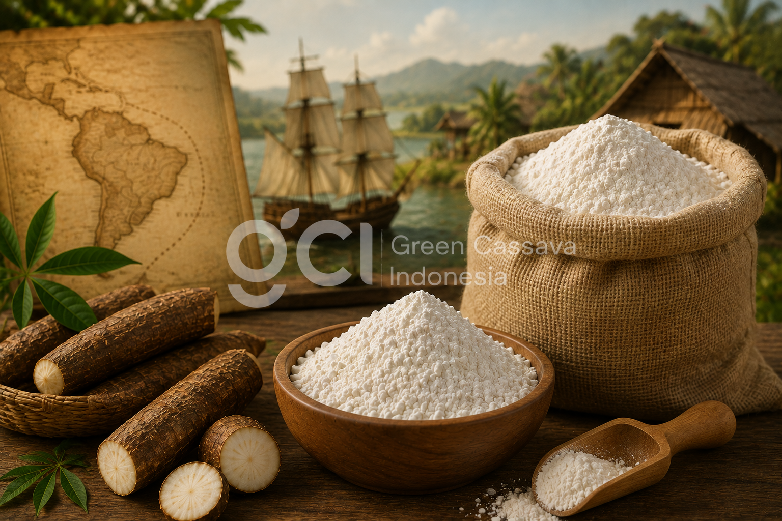 Dari Amerika ke Nusantara, Begini Sejarah Panjang Tepung Tapioka