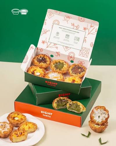 eight tarts